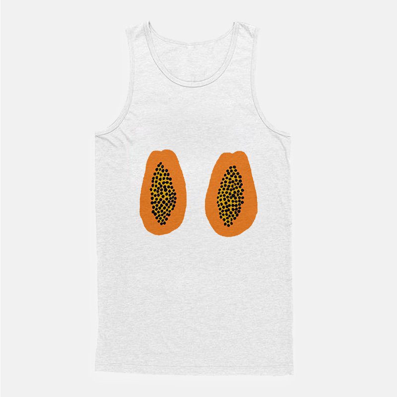 Papaya Boobs Tank Top For Women's Or Men's Papaya Boobs Tank Top For Women's Or Men's