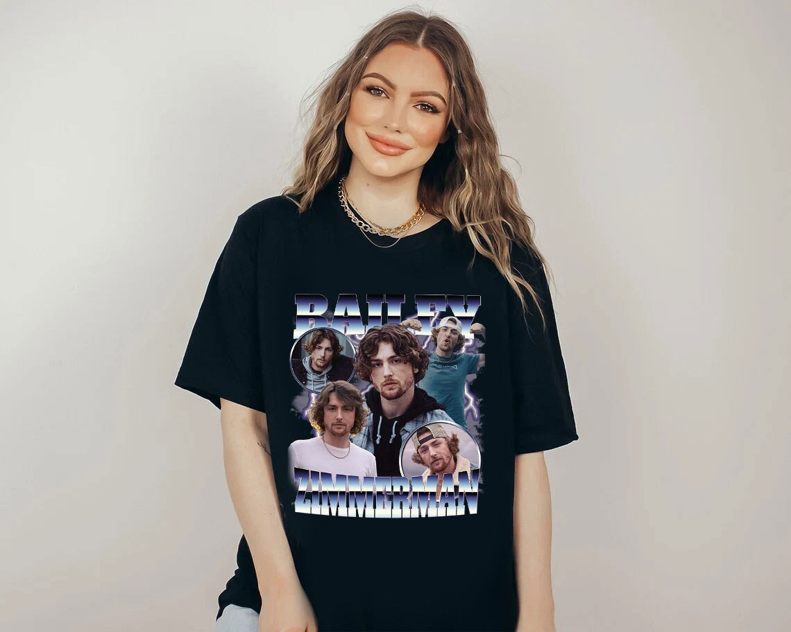 Retro Bailey Zimmerman Fan Shirt Vintage Retro Bailey Zimmerman Fan Shirt Vintage