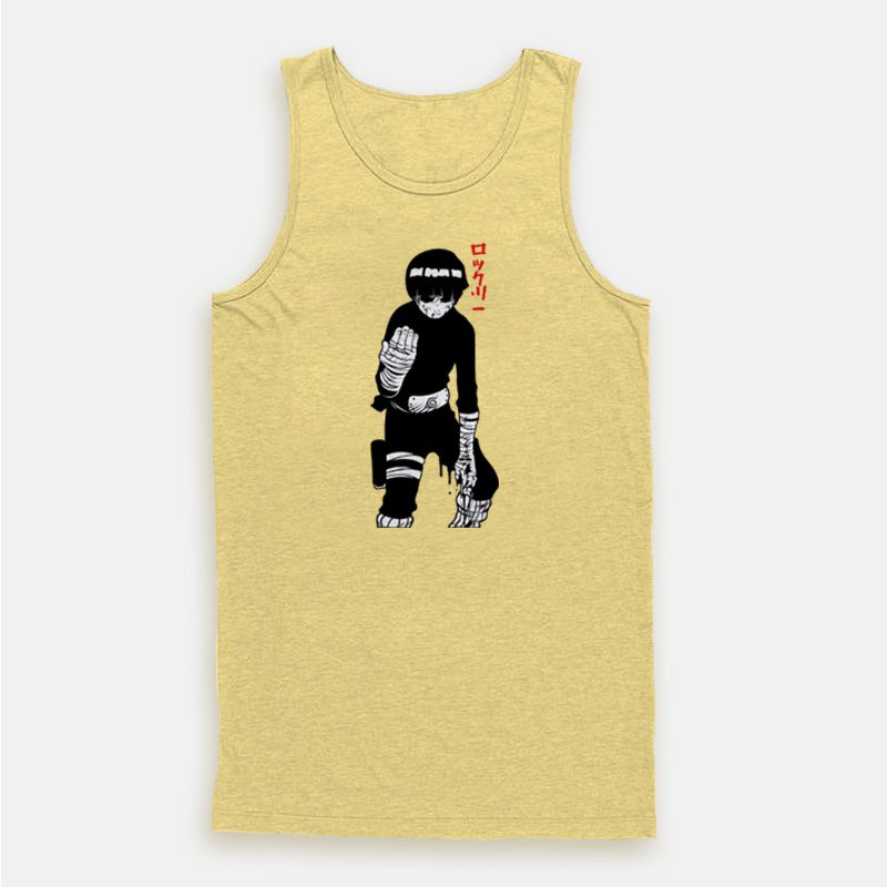 Rock Lee Anime Naruto Tank Top Rock Lee Anime Naruto Tank Top