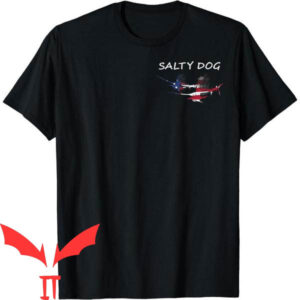 Salty Dog T-Shirt Salty Dog American Flag