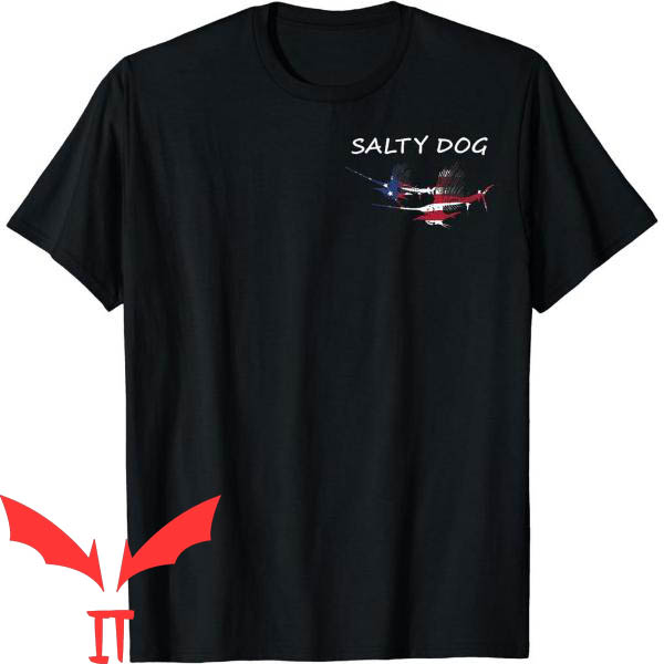 Salty Dog T-Shirt Salty Dog American Flag Salty Dog T-Shirt Salty Dog American Flag
