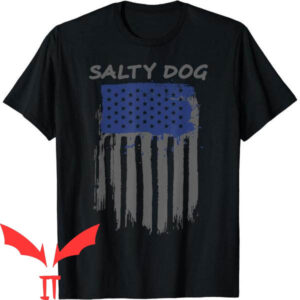 Salty Dog T-Shirt Salty Dog Blue And Grey