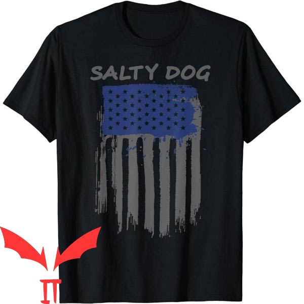 Salty Dog T-Shirt Salty Dog Blue And Grey Salty Dog T-Shirt Salty Dog Blue And Grey