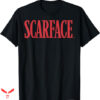 Scarface Red T-shirt Bold Red Movie