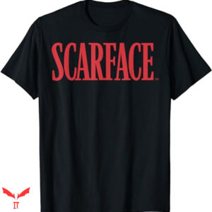 Scarface Red T-shirt Bold Red Movie