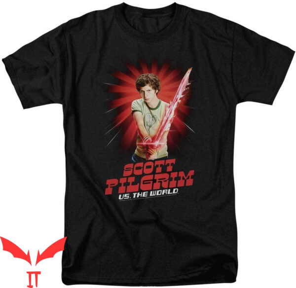 Scott Pilgrim T-Shirt Scott Pilgrim Vs The World Super Sword