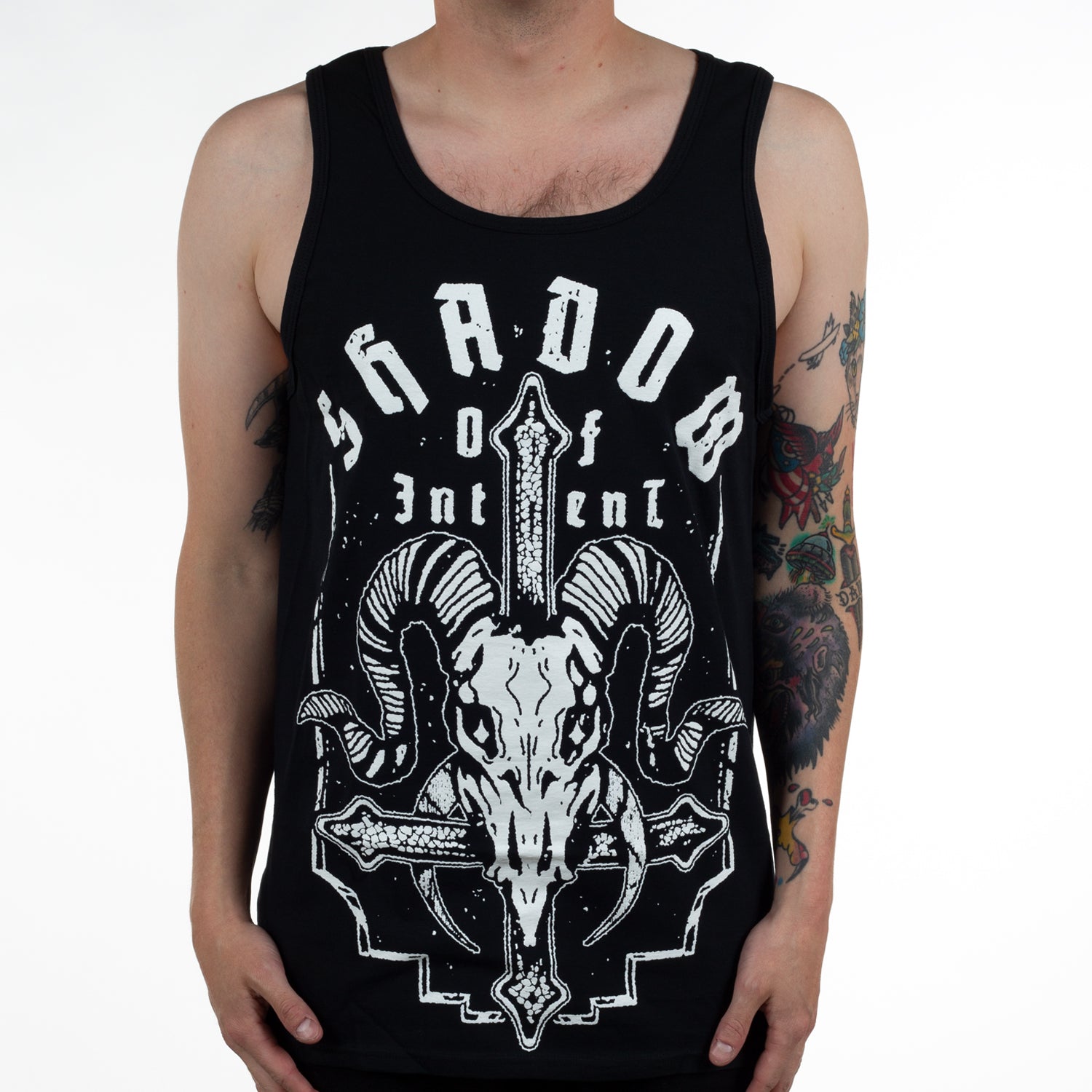 Shadow Of Intent Goat Skull Tank Top Shadow Of Intent Goat Skull Tank Top