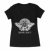 Shawn James Moon Moth V-Neck Girls T-shirt