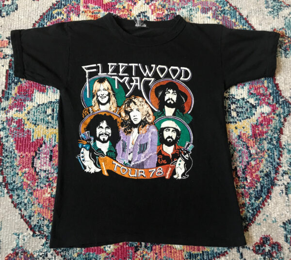 Stevie Nicks Parking Lot Bootleg Rumours 1978 Tour Shirt