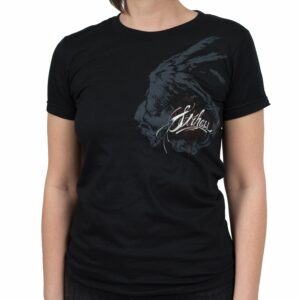 Strhess Clothing Tattoo Script Girls T-shirt