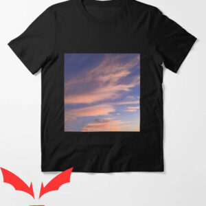 Summer Indigo T-Shirt Indigo Blue And Orange Colored Summer Sky