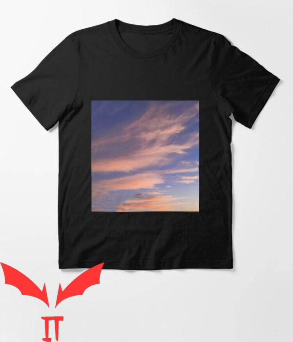 Summer Indigo T-Shirt Indigo Blue And Orange Colored Summer Sky