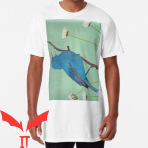 Summer Indigo T-Shirt Indigo Bunting