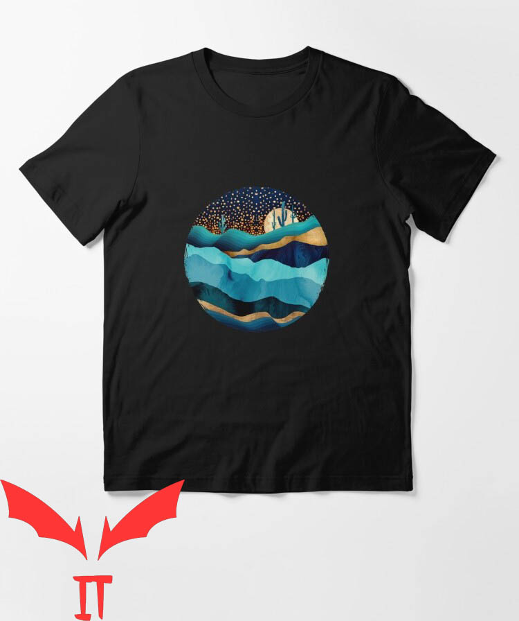 Summer Indigo T-Shirt Indigo Desert Night Summer Indigo T-Shirt Indigo Desert Night