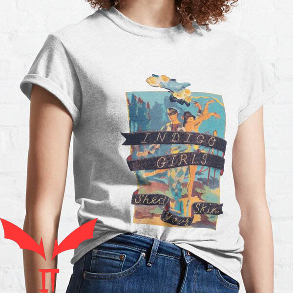 Summer Indigo T-Shirt Indigo Girls Summer Indigo T-Shirt Indigo Girls