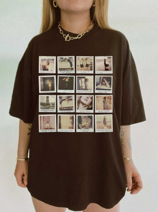 TS 1989 Polaroids Lyrics Deluxe Version Taylor Swiftie Merch Sweatshirt