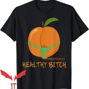 Take Yo Panties Off T-Shirt Peach In Thong Underwear