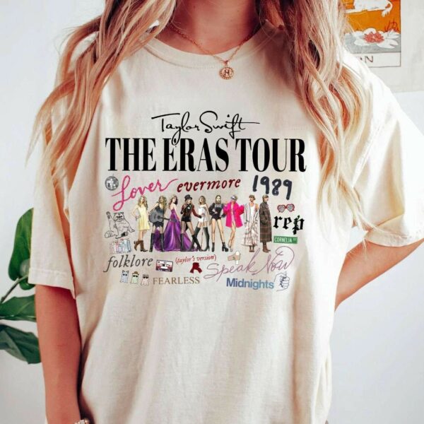 Taylor Swift The Eras Tour 2023 T-Shirt Shirt Swiftie