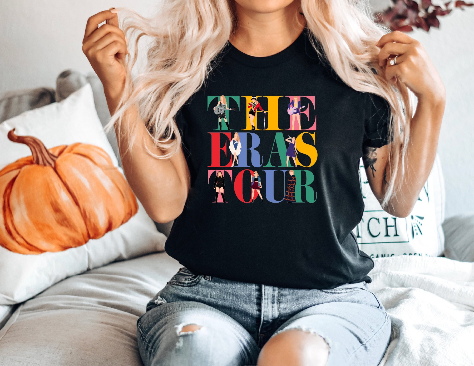 Taylor's Albums Eras Tour TShirt Taylor's Albums Eras Tour TShirt