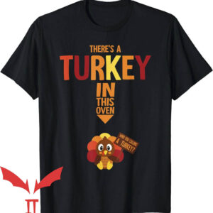 Thanksgiving Pregnancy Announcement T-Shirt