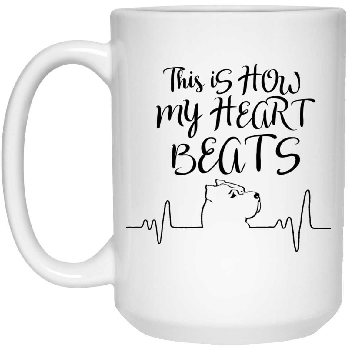 This Is How My Heart Beats Mug This Is How My Heart Beats Mug