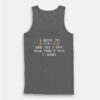 Travis Scott Astroworld Quote Tank Top