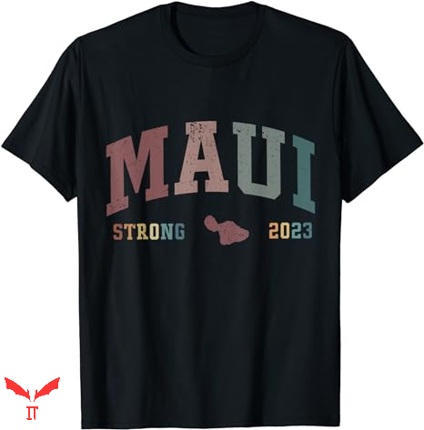 Ucla Maui Strong T-shirt Retro Color Ucla Maui Strong T-shirt Retro Color