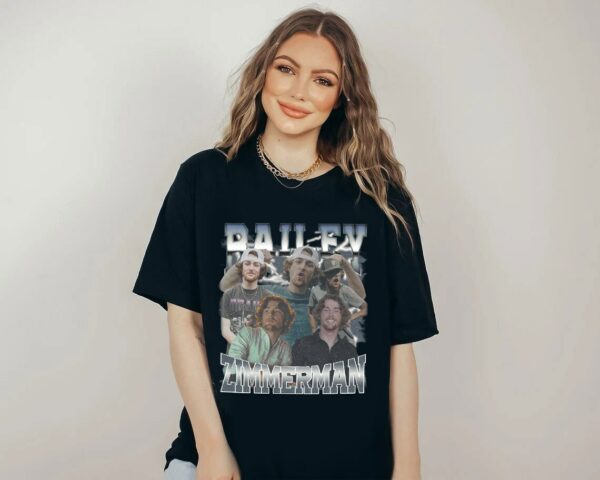Vintage Bailey Zimmerman Shirt Retro Fan