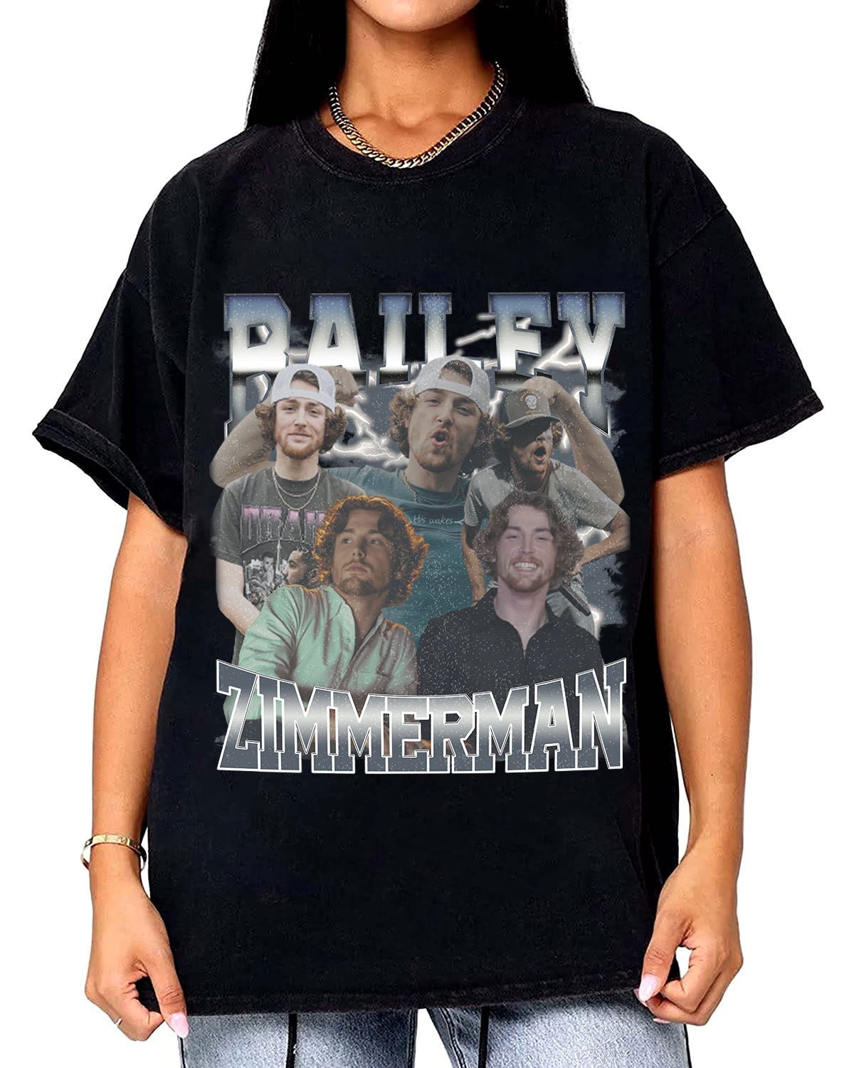 Vintage Bailey Zimmerman Shirt Retro Fan Vintage Bailey Zimmerman Shirt Retro Fan