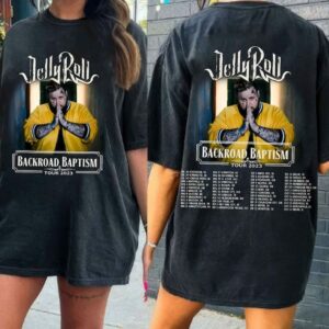 Vintage Jelly Roll 2023 Tour Shirt Merch