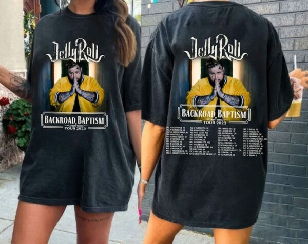 Vintage Jelly Roll 2023 Tour Shirt Merch