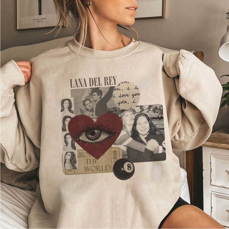 Vintage Lana Del Rey T-Shirt Sweatshirt Retro Shirt Vintage Lana Del Rey T-Shirt Sweatshirt Retro Shirt