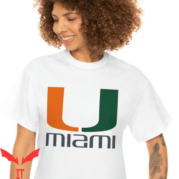 Vintage Miami Hurricanes T-Shirt University Of Fan