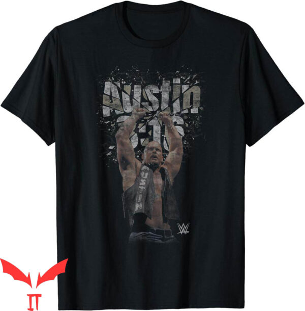Vintage Stone Cold T-Shirt WWE Steve Austin 3 16 Shatter