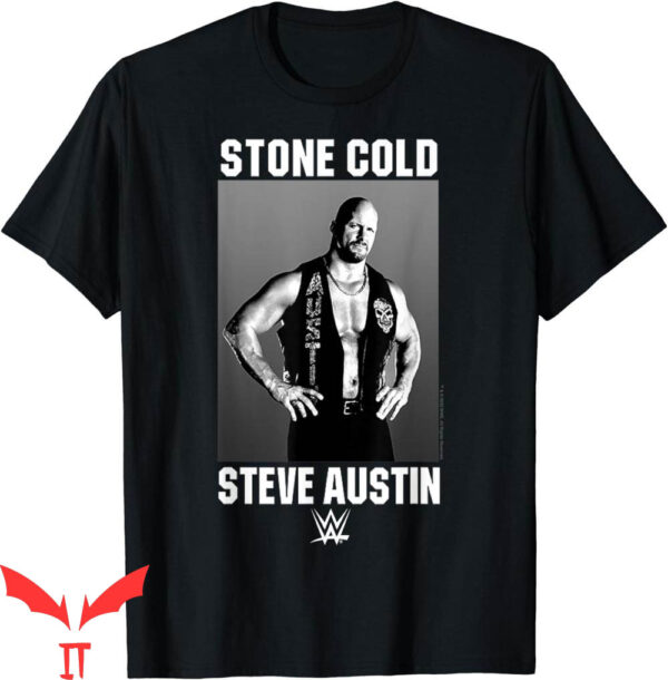 Vintage Stone Cold T-Shirt WWE Steve Austin Poster