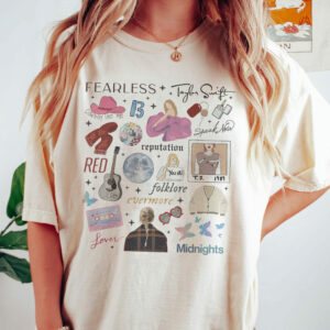 Vintage Taylor The Eras Tour Shirt Swiftie