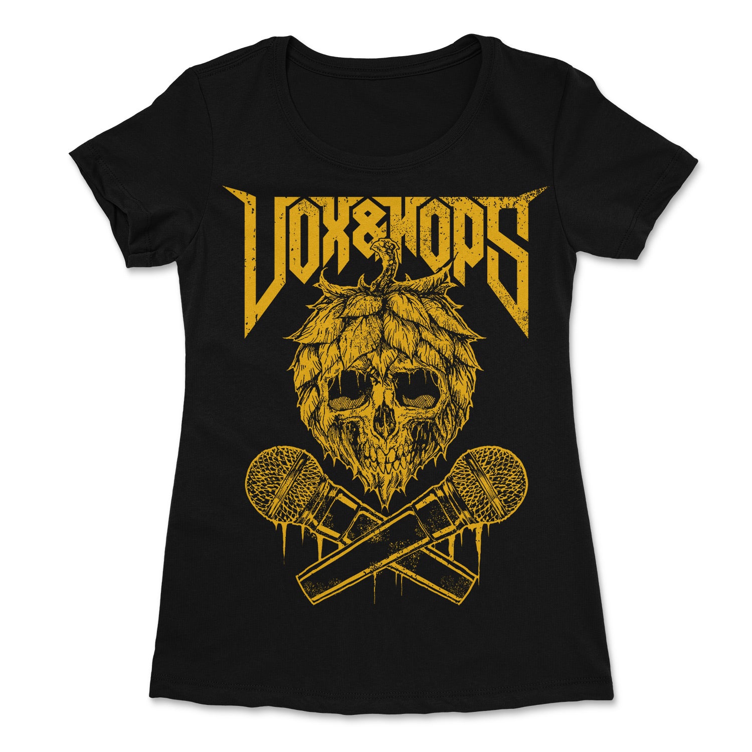 Vox&Hops Enjoy Life, Metal & Craft Beer Girls T-shirt Vox&Hops Enjoy Life, Metal & Craft Beer Girls T-shirt