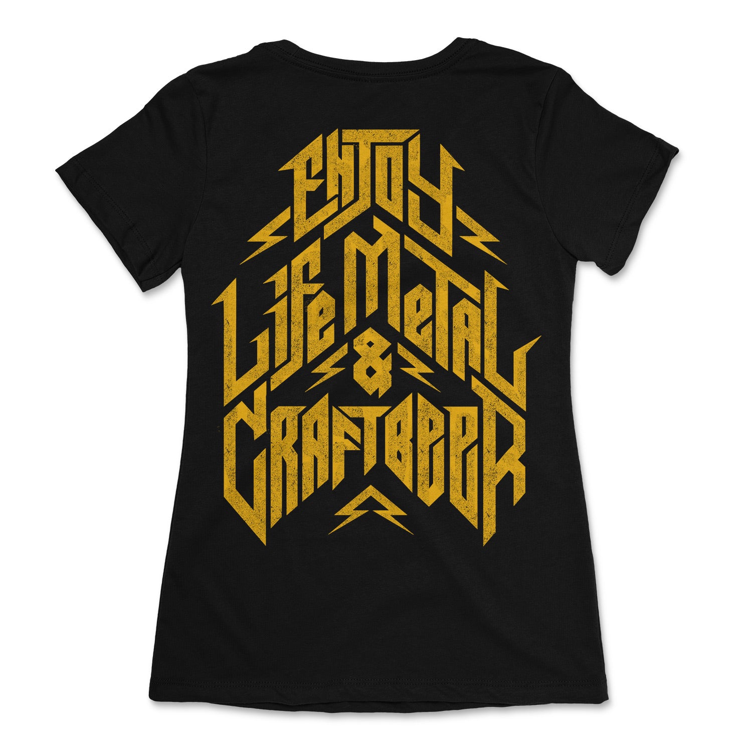Vox&Hops Enjoy Life, Metal & Craft Beer Girls T-shirt Vox&Hops Enjoy Life, Metal & Craft Beer Girls T-shirt