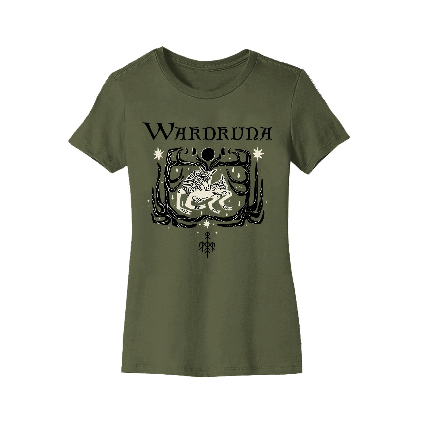 Wardruna Kvit Hjort Girls T-shirt Wardruna Kvit Hjort Girls T-shirt