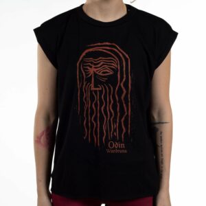 Wardruna Odin Sleeveless Black Girls T shirt 2