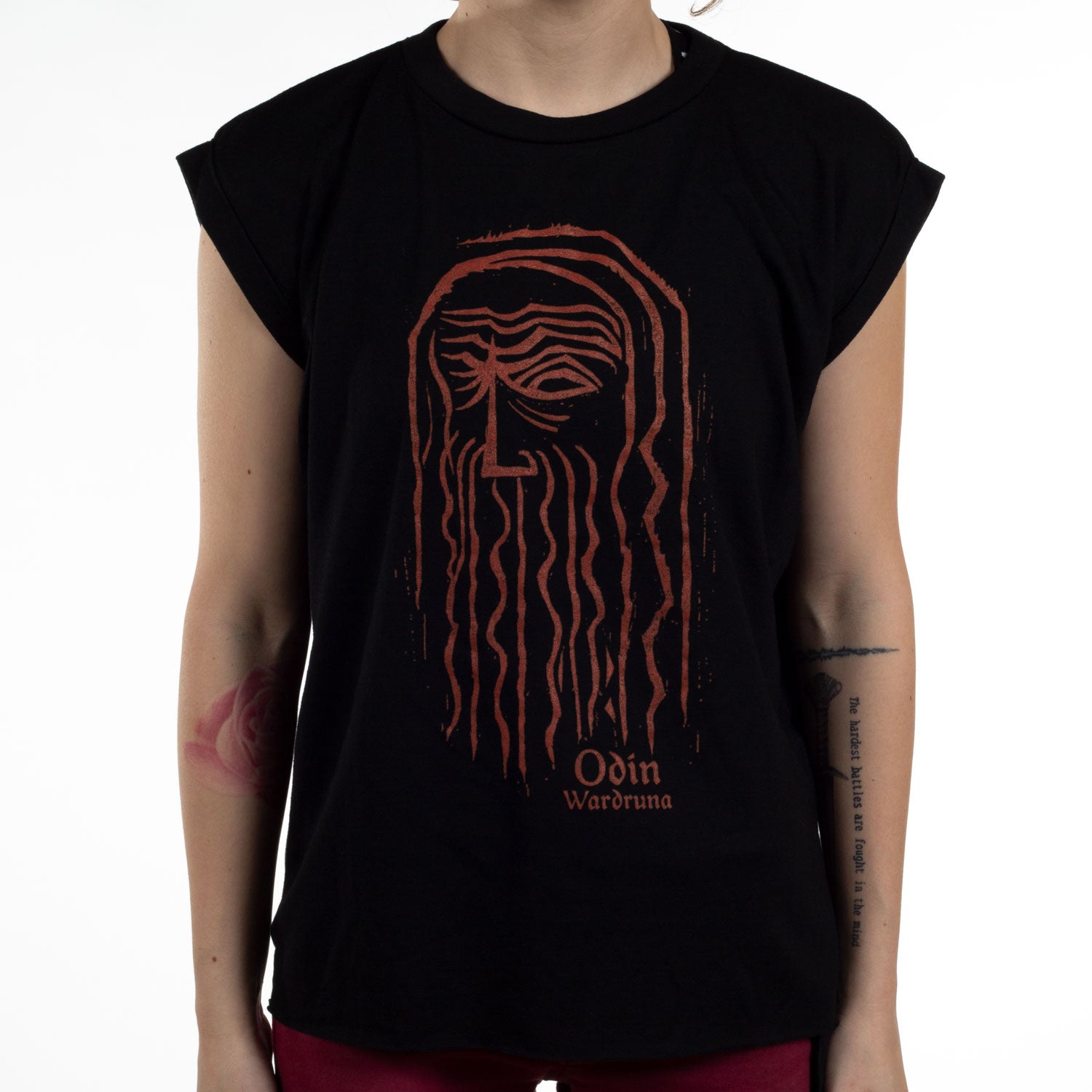 Wardruna Odin Sleeveless (Black) Girls T-shirt Wardruna Odin Sleeveless (Black) Girls T-shirt