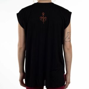 Wardruna Odin Sleeveless Black Girls T shirt 3