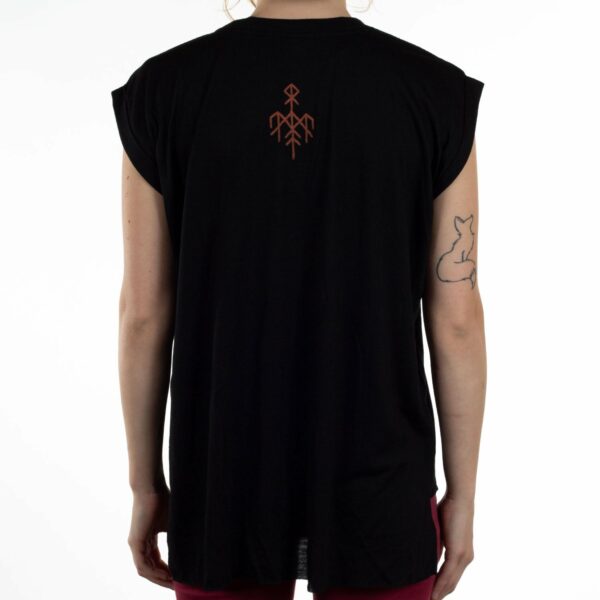 Wardruna Odin Sleeveless (Black) Girls T-shirt