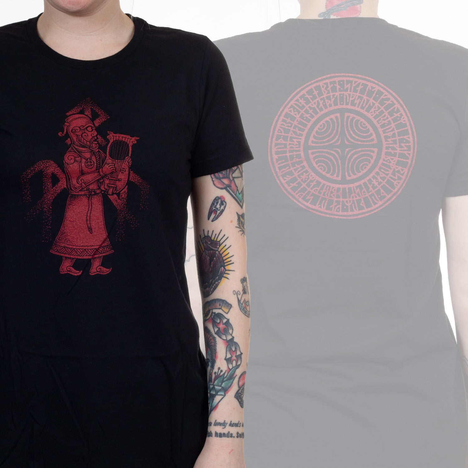Wardruna Skald (Black) Girls T-shirt Wardruna Skald (Black) Girls T-shirt