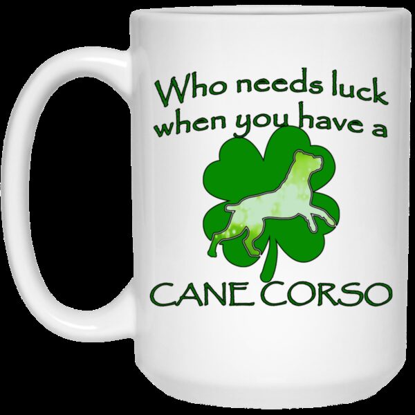 Who Needs Luck Mug