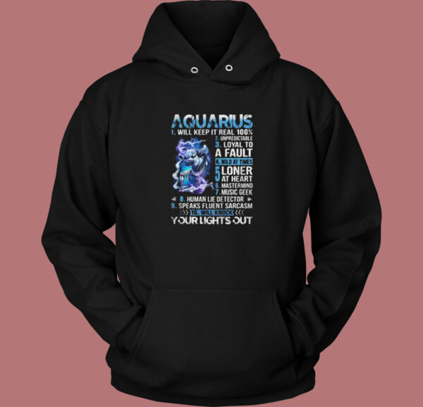 10 Things Aquarius Hoodie Style
