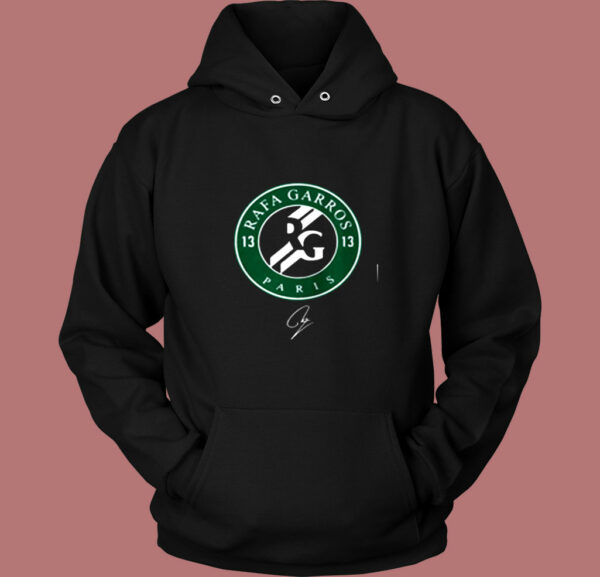 13 Rafa Garros Paris Signature Vintage Hoodie