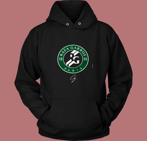 13 Rafa Garros Paris Signature Vintage Hoodie 13 Rafa Garros Paris Signature Vintage Hoodie