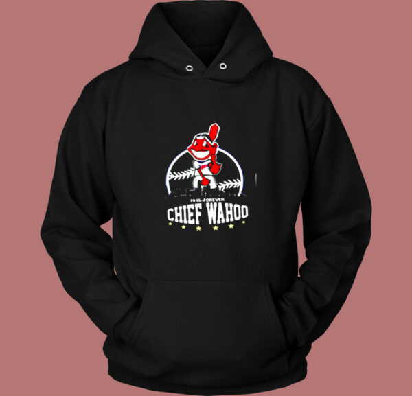 1995 Forever Chief Wahoo Vintage Hoodie