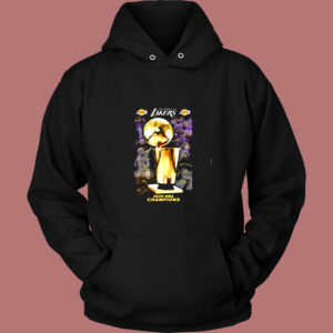 2020 Los Angeles Lakers Champions Signature Vintage Hoodie